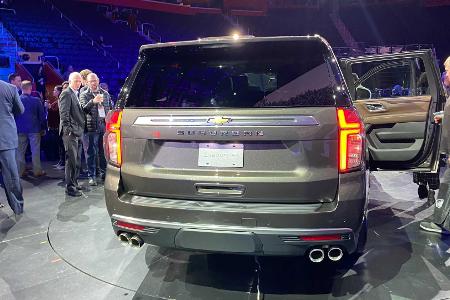 Chevrolet Suburban und Tahoe (2021): Neue Mega-SUVs vorgestellt