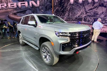 Chevrolet Suburban und Tahoe (2021): Neue Mega-SUVs vorgestellt