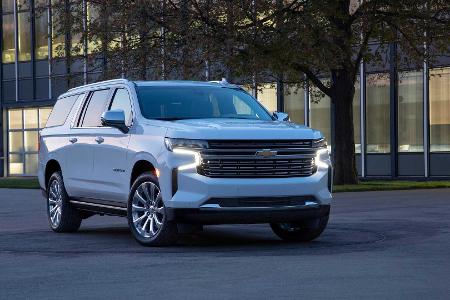 Chevrolet Suburban und Tahoe (2021): Neue Mega-SUVs vorgestellt