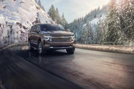 Chevrolet Suburban und Tahoe (2021): Neue Mega-SUVs vorgestellt
