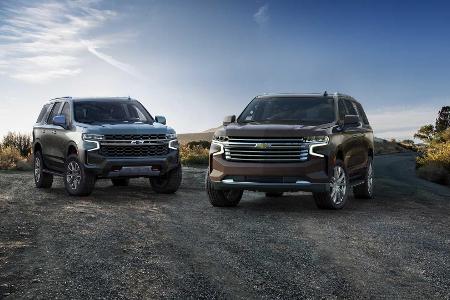 Chevrolet Suburban und Tahoe (2021): Neue Mega-SUVs vorgestellt