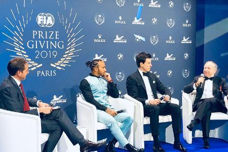 Weltmeister-PK in Paris: Und dann wurde Lewis Hamilton plötzlich langweilig ...