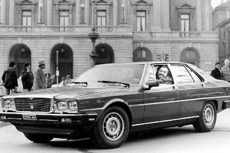 1979: Ein Maserati für den italienischen Staatspräsidenten
