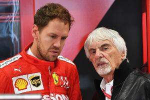 Bernie Ecclestone glaubt nicht, dass Sebastian Vettel noch lange fährt