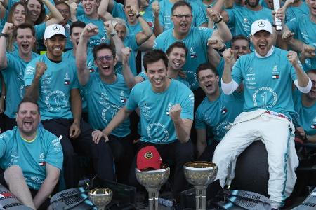 2020 möchte Toto Wolff weitere Jubelbilder sehen - egal mit welchem Fahrer