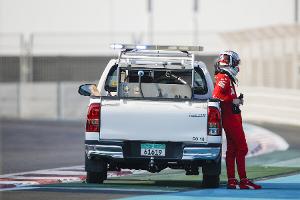 Charles Leclerc schmiss sein Auto zwei Stunden vor Schluss bei Kurve 14 weg