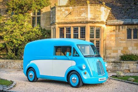 Morris Commercial JE: Elektro-Lieferwagen mit tollem Retro-Design