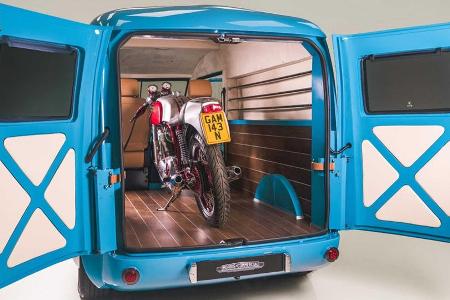 Morris Commercial JE: Elektro-Lieferwagen mit tollem Retro-Design