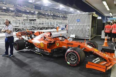 Charles Leclercs Ferrari wurde nach dem Rennen erneut von der FIA untersucht