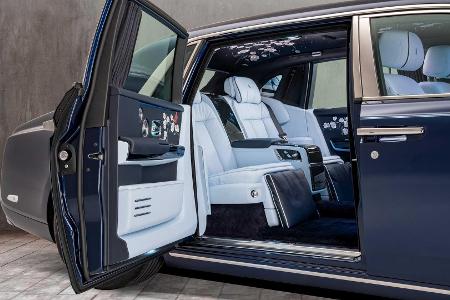 Rolls-Royce Rose Phantom: Luxus mit aufwendigen Rosen-Stickereien
