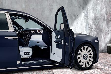 Rolls-Royce Rose Phantom: Luxus mit aufwendigen Rosen-Stickereien