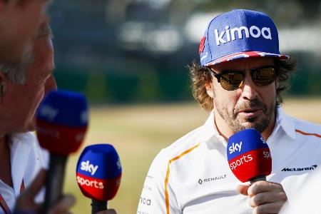 Fernando Alonso: Martin Brundle sieht eine Chance auf ein Comeback