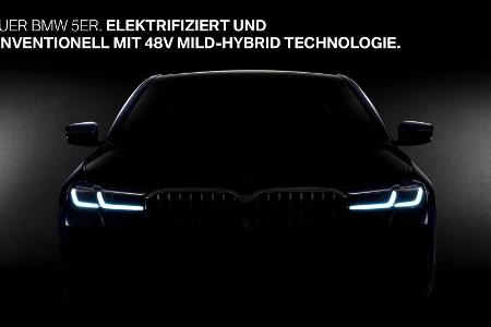 BMW 5er wird elektrifiziert und bekommt Mildhybrid-System