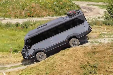 Torsus Praetorian: Ultra-robuster Schwerlast-Bus für extremes Gelände