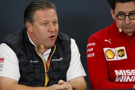 Zak Brown bleibt dabei: Sebastian Vettel war für McLaren nie ein ernstes Thema