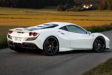 Ferrari F8 Tributo von Novitec hat große Kraft und große Räder