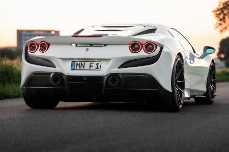 Ferrari F8 Tributo von Novitec hat große Kraft und große Räder