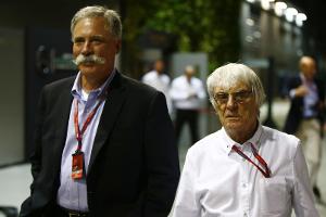 Freunde werden Chasey Carey und Bernie Ecclestone wohl nicht mehr ...