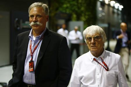 Freunde werden Chasey Carey und Bernie Ecclestone wohl nicht mehr ...