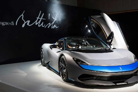 Pininfarina Battista Anniversario soll 350 km/h fahren können