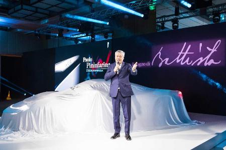Pininfarina Battista Anniversario soll 350 km/h fahren können