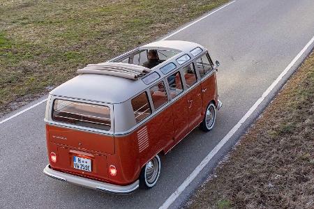 VW e-Bulli: T1 Samba-Bus von 1966 mit modernem Elektroantrieb
