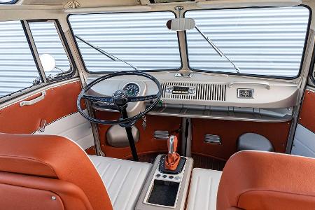 VW e-Bulli: T1 Samba-Bus von 1966 mit modernem Elektroantrieb