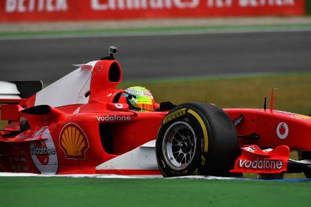 Hockenheim 2019: Mick Schumacher im Ferrari seines Vaters Michael