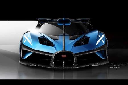 Bugatti Bolide: Extremes Leichtbau-Monster sprengt alle Dimensionen