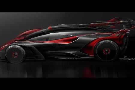 Bugatti Bolide: Extremes Leichtbau-Monster sprengt alle Dimensionen
