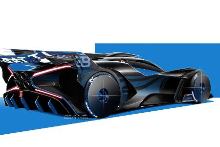 Bugatti Bolide: Extremes Leichtbau-Monster sprengt alle Dimensionen