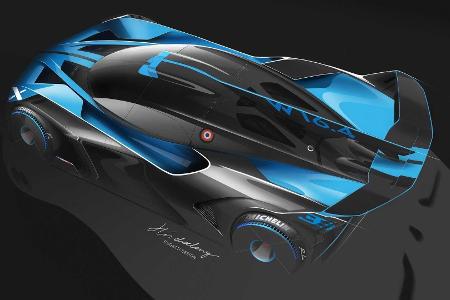 Bugatti Bolide: Extremes Leichtbau-Monster sprengt alle Dimensionen