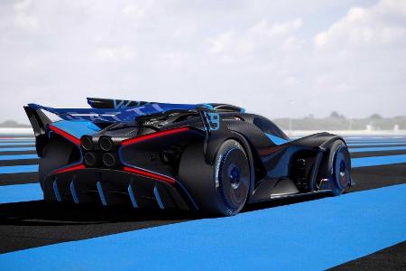 Bugatti Bolide: Extremes Leichtbau-Monster sprengt alle Dimensionen