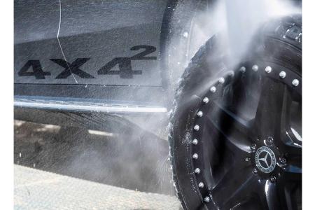 Mercedes EQC 4x4²: Elektroauto als Gelände-Tier mit Portalachsen