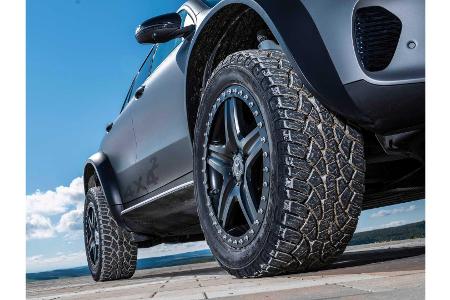Mercedes EQC 4x4²: Elektroauto als Gelände-Tier mit Portalachsen