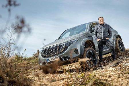 Mercedes EQC 4x4²: Elektroauto als Gelände-Tier mit Portalachsen