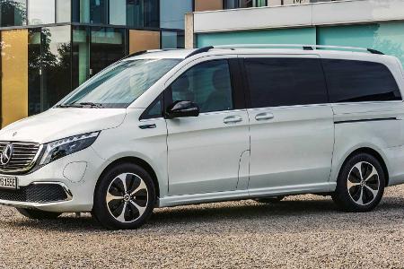 Mercedes EQV: Elektrische V-Klasse debütiert mit 405 km Reichweite