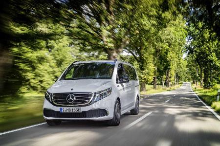 Mercedes EQV: Elektrische V-Klasse debütiert mit 405 km Reichweite