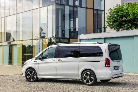 Mercedes EQV: Elektrische V-Klasse debütiert mit 405 km Reichweite