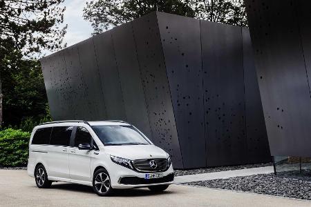 Mercedes EQV: Elektrische V-Klasse debütiert mit 405 km Reichweite