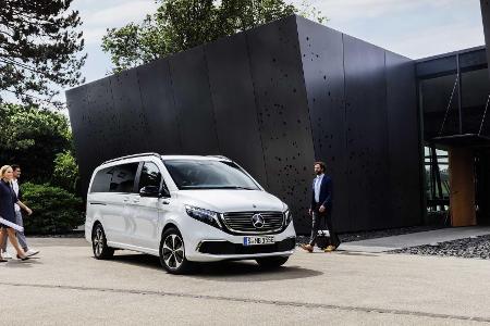 Mercedes EQV: Elektrische V-Klasse debütiert mit 405 km Reichweite
