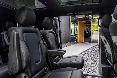 Mercedes EQV: Elektrische V-Klasse debütiert mit 405 km Reichweite