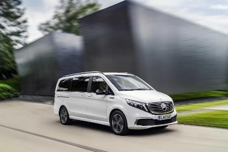 Mercedes EQV: Elektrische V-Klasse debütiert mit 405 km Reichweite