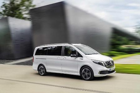Mercedes EQV: Elektrische V-Klasse debütiert mit 405 km Reichweite