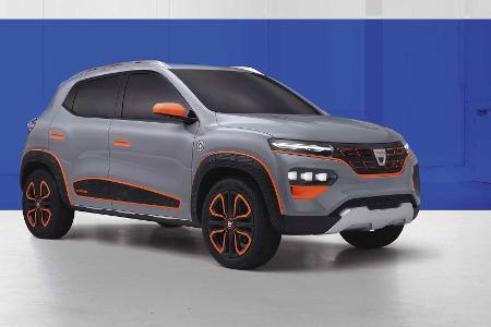 Dacia Spring Electric: Designstudie gibt Ausblick auf Elektro-SUV