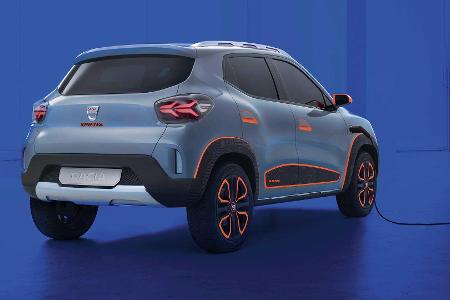 Dacia Spring Electric: Designstudie gibt Ausblick auf Elektro-SUV