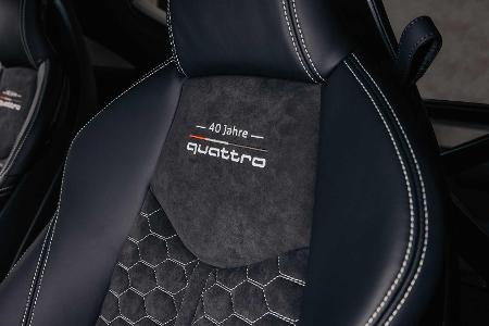 Audi TT RS 40 Jahre quattro: Limitiertes Sondermodell zum Jubiläum