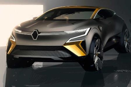 Renault Mégane eVision: Neue Studie gibt Ausblick auf Elektro-Mégane
