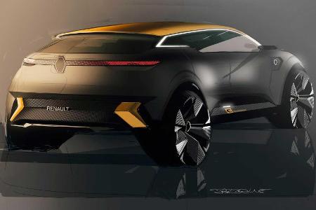 Renault Mégane eVision: Neue Studie gibt Ausblick auf Elektro-Mégane