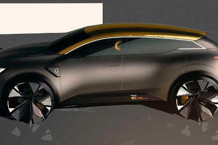 Renault Mégane eVision: Neue Studie gibt Ausblick auf Elektro-Mégane